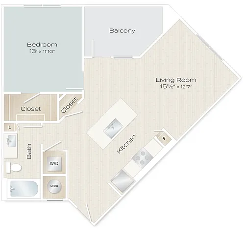 Floor plan Captain