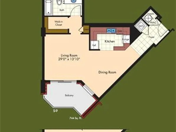 300 W 5th St APT 610, Charlotte, NC 28202