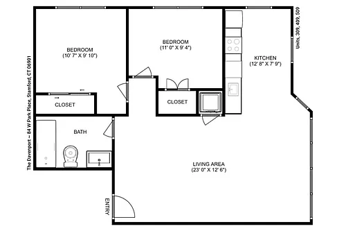 Floor plan 509