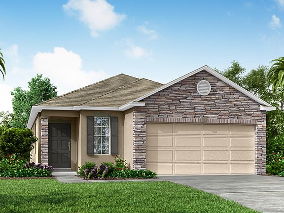 Elevation M Opt Partial Stone Front