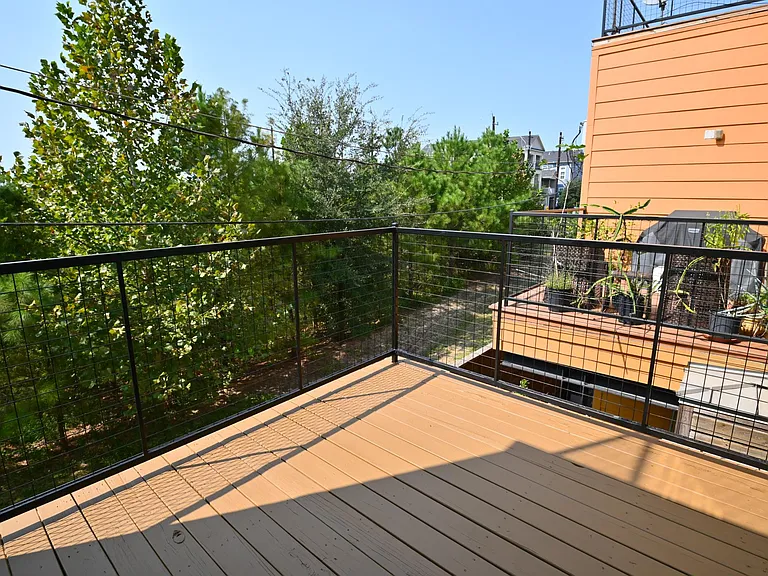 2nd floor balcony.