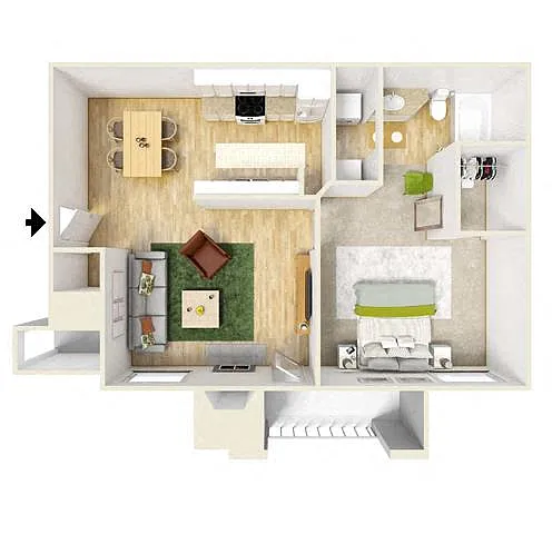Floor plan A1A