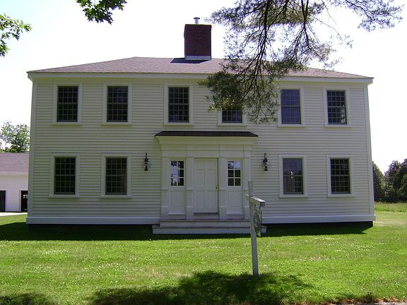 Front elevation, including some major enhancements done in period style.