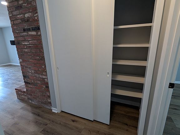 Hallway storage closet