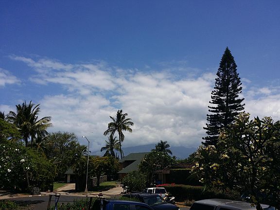 Mountain view from house