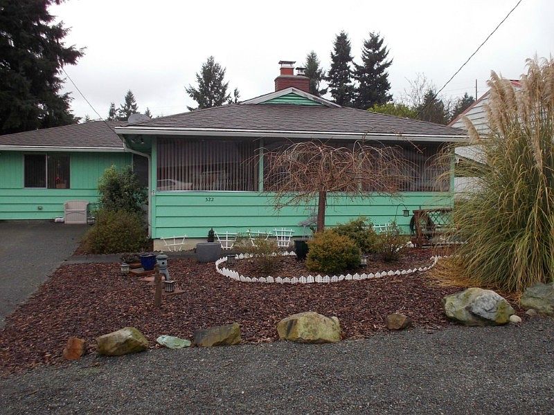 Solid home with newer roof, repaired chimney, easy care yard. Lots of off street parking.