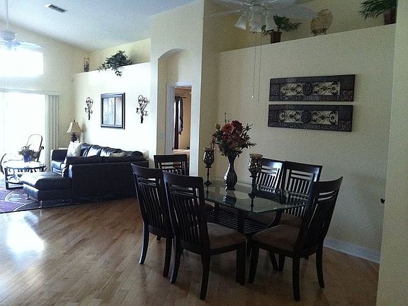 Dining area/family room
