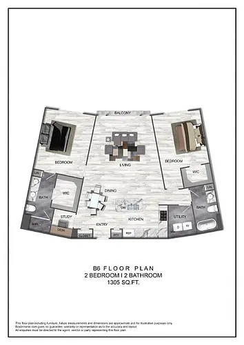 Floor plan B6