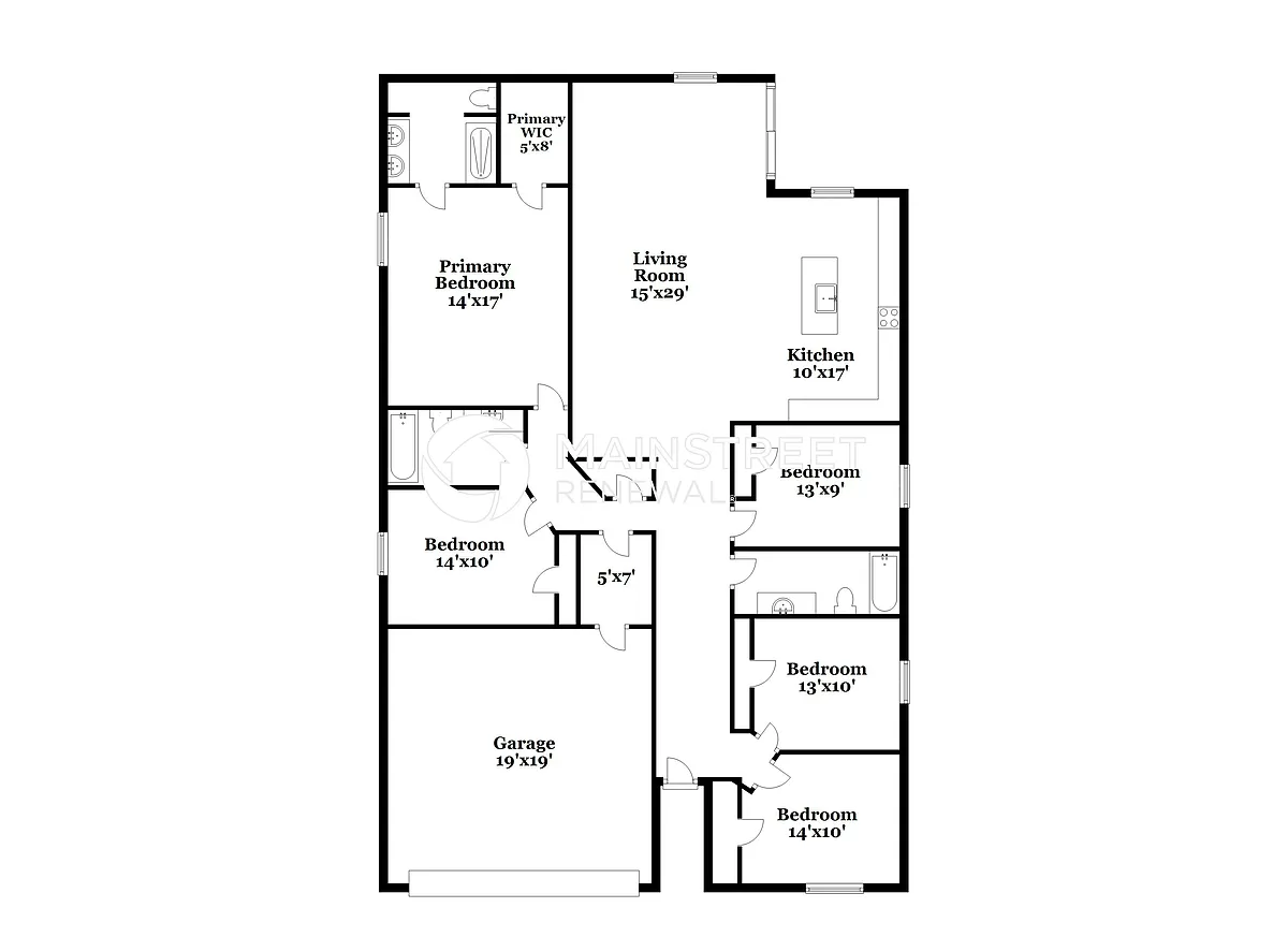 Floor Plan - 1126 Union Ave
