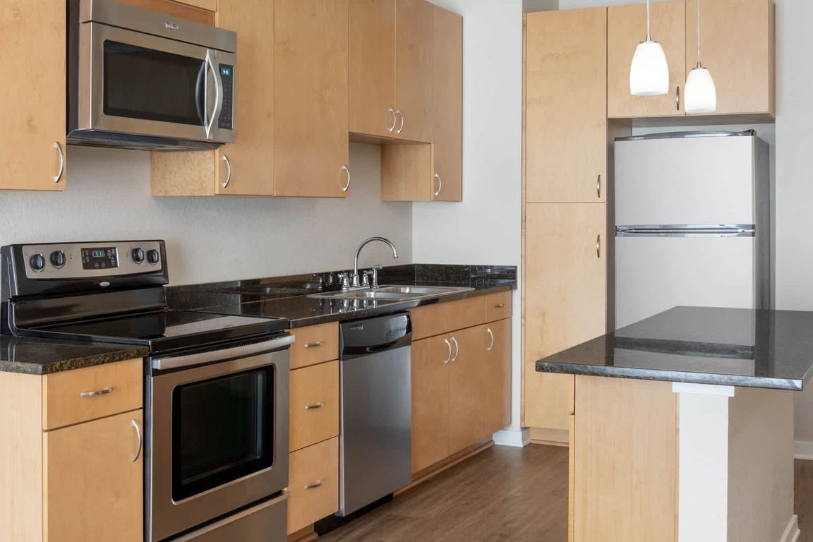 Kitchen with Stainless Steel Appliances