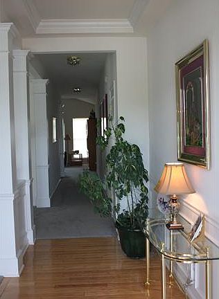 Foyer with Hardwood Floors