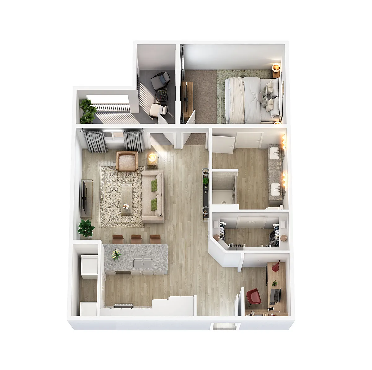 Floor plan A7