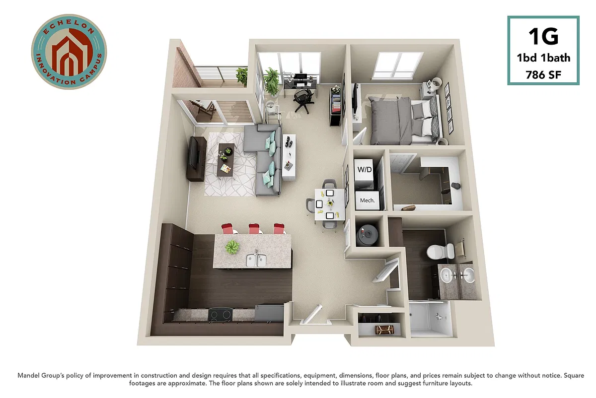 Floor plan 1G