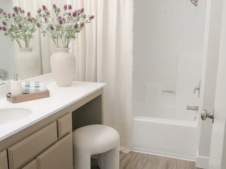 Plan C, 2br,2ba, Guest Bathroom