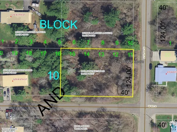 5XX W 6th St, Washburn, WI 54891