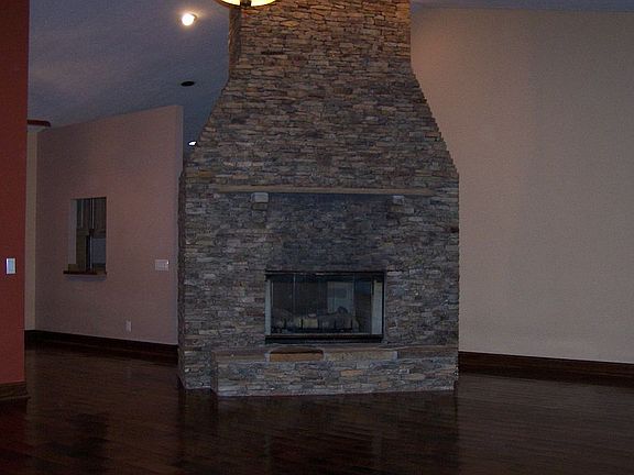 See Through Fire Place