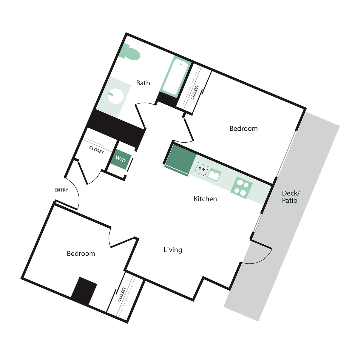 Floor plan 2X1 - C2