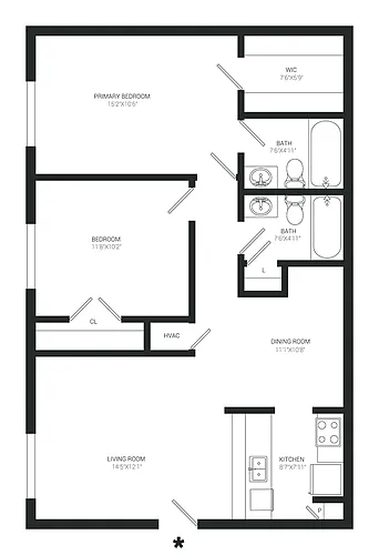Floor plan Amber
