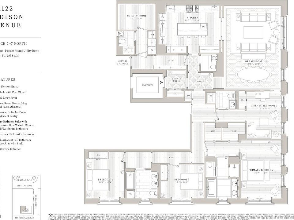 2nd image of 1122 Madison Ave #5