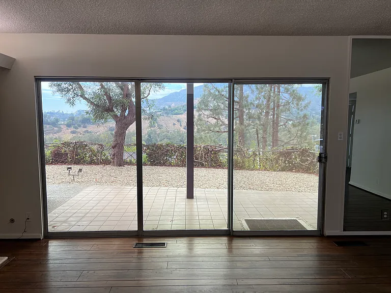 VIEW FROM LIVING ROOM