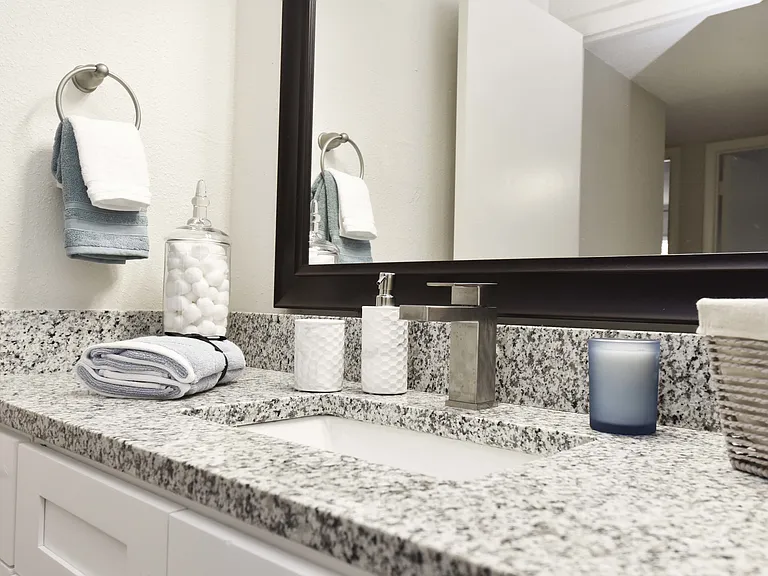 Bathroom with Granite Counters