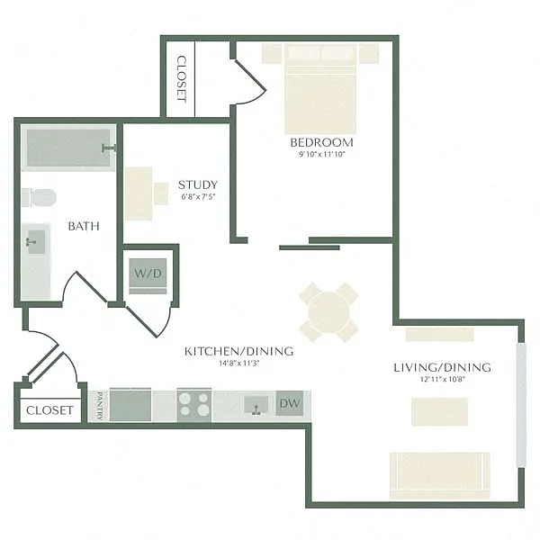 Floor plan UA4