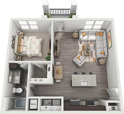 Floor plan A4