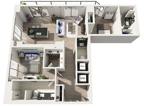 Floor plan B1