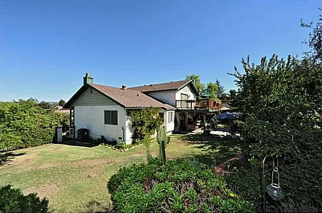 side back yard