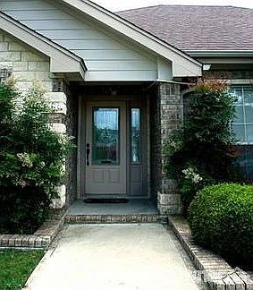 Texas Star Front Glass Door