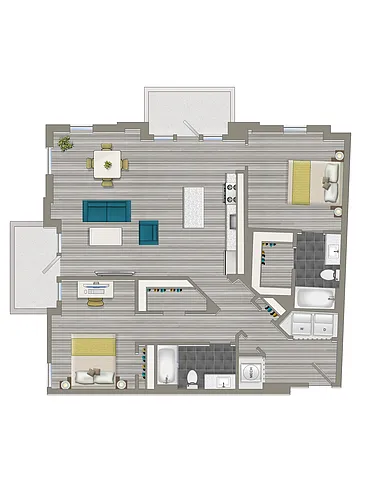 Floor plan 2-I