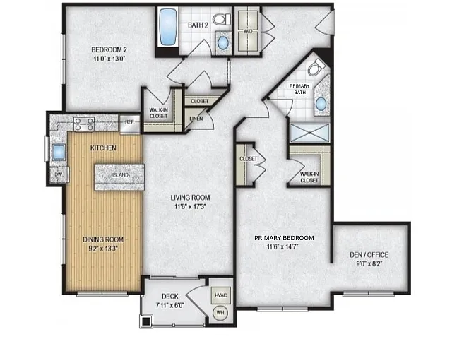 Floor plan Mariner