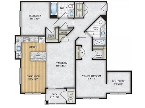 Floor plan Mariner