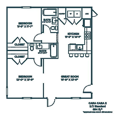 Floor plan Cara Cara 2
