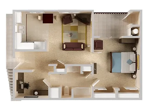 Floor plan Chardonnay (with Den)