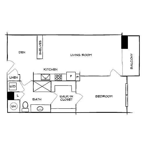 Floor plan Design 1C