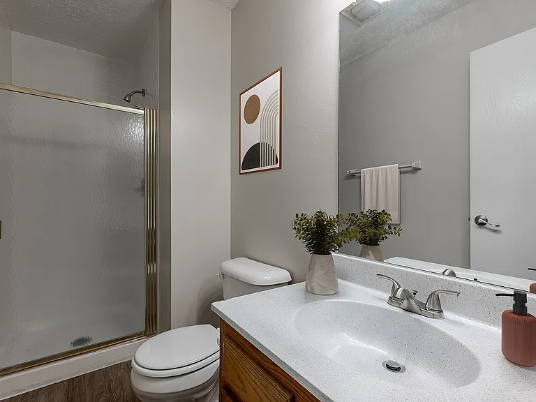 Bathroom with Shower
