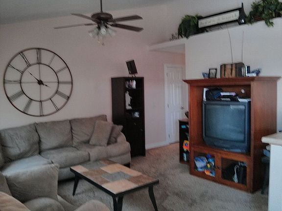 Living room seen from dining