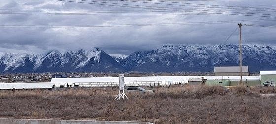 View from patio - uninterrupted site of mountains!