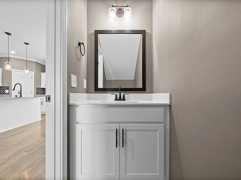 Half bath on main floor