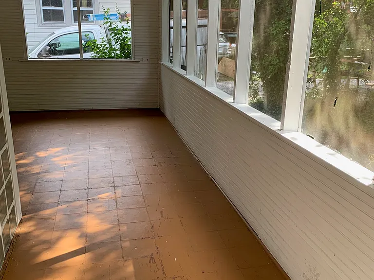 back screened porch