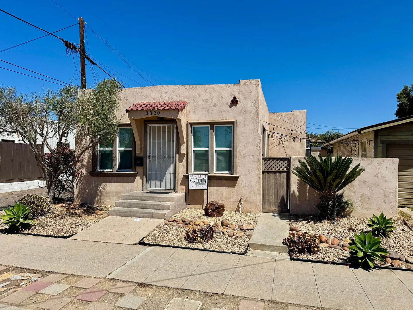 Charming Spanish Style 2 Bed, 2 Bath House w/A/C, Washer/Dryer Hookups, Two Patios in North Park/... — Photo 1