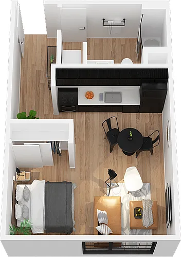 Floor plan The Foundry Studio