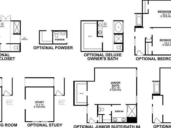 Arlington First Floor Options