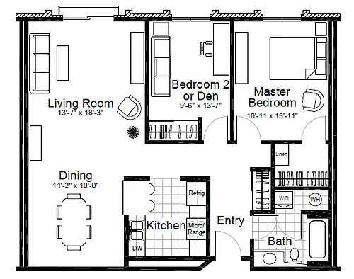 Floor plan Birchwood