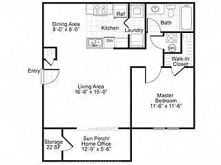 Floor plan A1