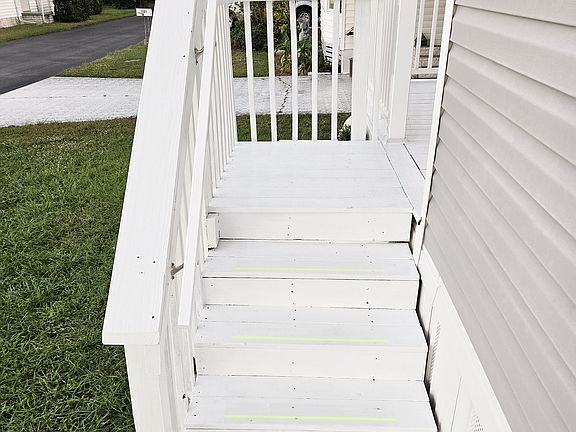 Front Entrance to 5131 Jo Street, Zephyrhills Florida 33542.