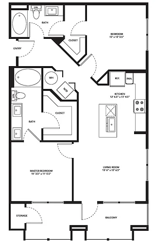Floor plan B1