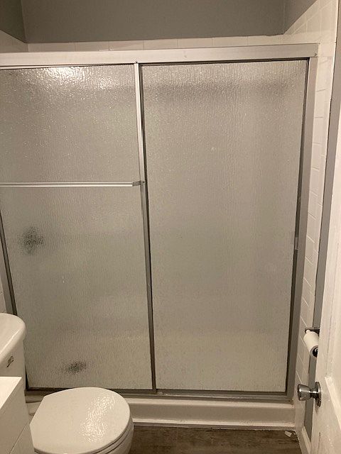 New tiled shower