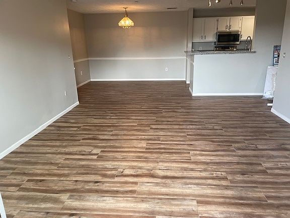 Den and dining room - new flooring and paint